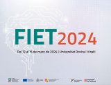 Cartell del FIET2024: Fòrum Internacional d’Educació i Tecnologia