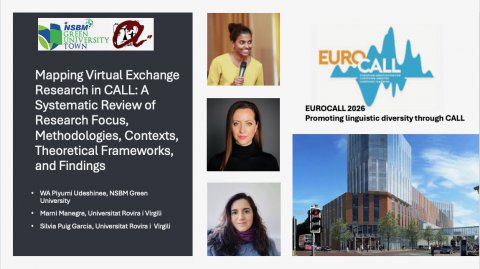 Marni Lynne Manegre participa a l’EuroCALL 2026 amb una recerca sobre l’intercanvi virtual en l’aprenentatge de llengües.