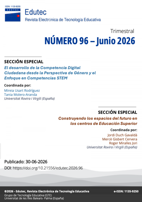 Mireia Usart i Tania Molero coordinen un monogràfic d’EDUTEC sobre competència digital, gènere i educació STEM.