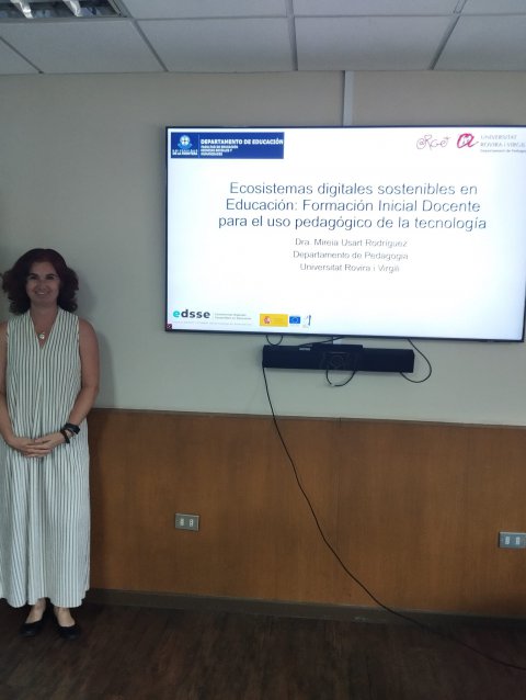 Mireia Usart viatja a la Universidad de la Frontera (Xile) en el marc del projecte Fondecyt Regular nº 1240154.